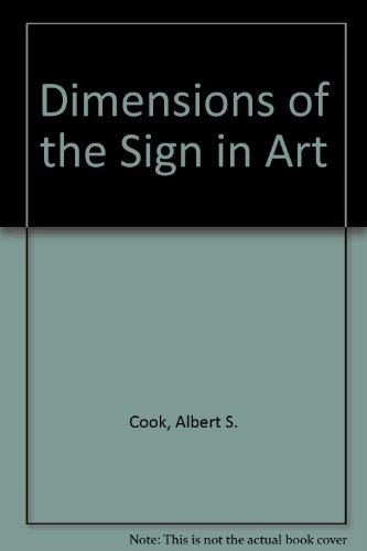 Book cover for Dimensions of the Sign in Art