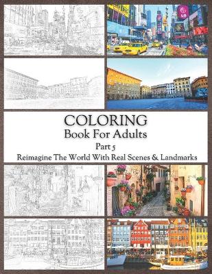 Cover of Coloring Book For Adults Part 5