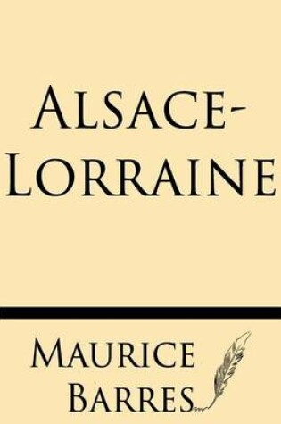 Cover of Alsace-Lorraine