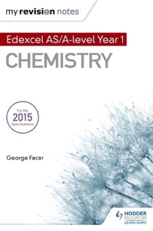 Cover of My Revision Notes: Edexcel AS Chemistry