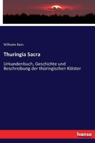 Cover of Thuringia Sacra