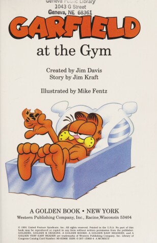 Book cover for Garfield at the Gym