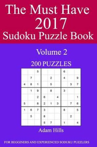 Cover of The Must Have 2017 Sudoku Puzzle Book