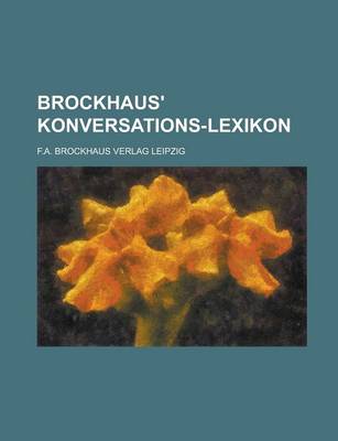 Book cover for Brockhaus' Konversations-Lexikon