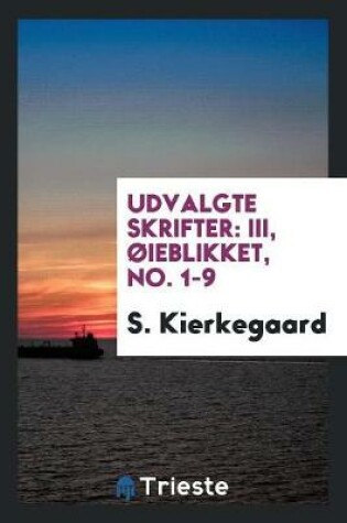 Cover of Udvalgte Skrifter