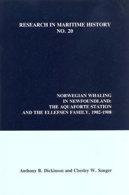 Book cover for Norwegian Whaling in Newfoundland