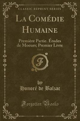 Book cover for La Comédie Humaine, Vol. 4