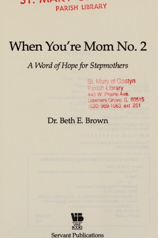 Cover of When You're Mom No. 2