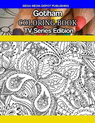 Book cover for Gotham Coloring Book