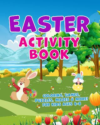 Book cover for Easter Activity Book for Kids Ages 6-8