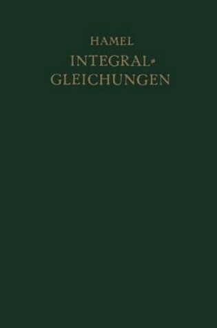 Cover of Integralgleichungen