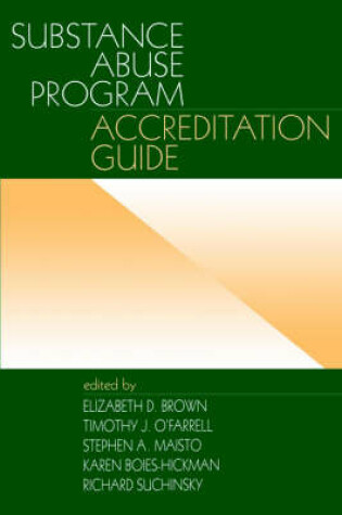 Cover of Substance Abuse Program Accreditation Guide