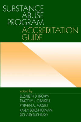 Book cover for Substance Abuse Program Accreditation Guide