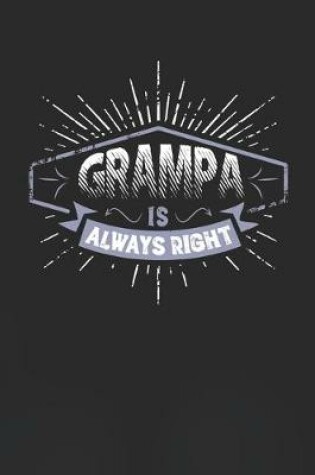 Cover of Grampa Is Always Right