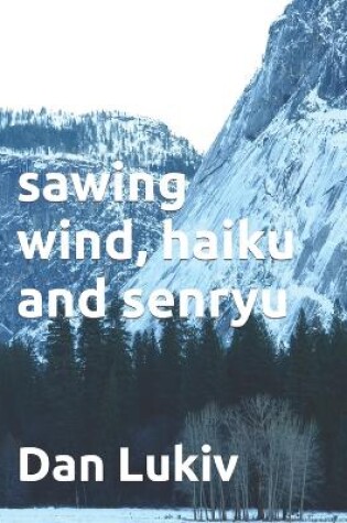 Cover of sawing wind, haiku and senryu