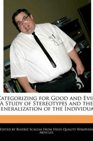 Cover of Categorizing for Good and Evil