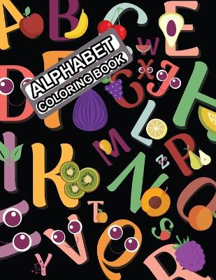 Book cover for Alphabet Coloring Book