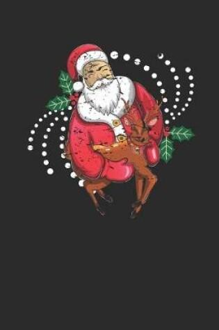 Cover of Santa Riding Reindeer