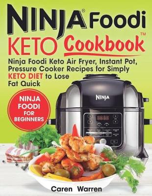 Book cover for Keto Ninja Foodi Cookbook