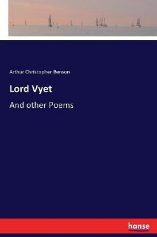 Cover of Lord Vyet