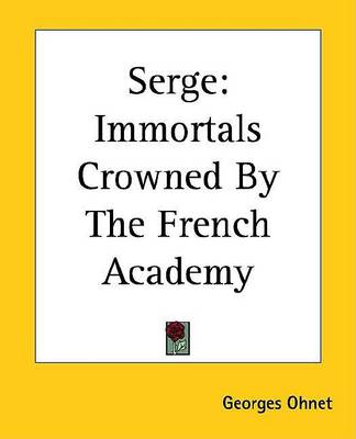 Book cover for Serge