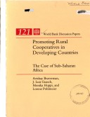 Book cover for Promoting Rural Cooperatives in Developing Countries