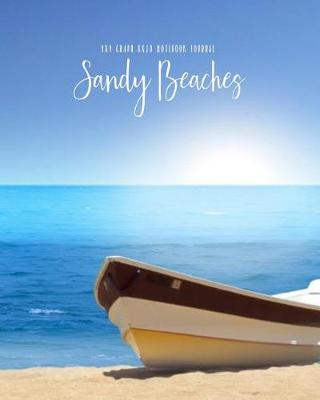 Book cover for Sandy Beaches 4x4 Graph 8x10 Notebook Journal