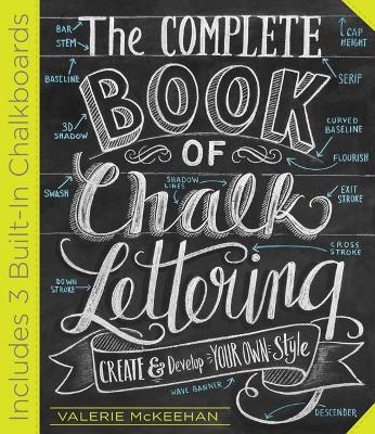 Book cover for The Complete Book of Chalk Lettering