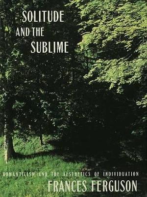 Book cover for Solitude and the Sublime