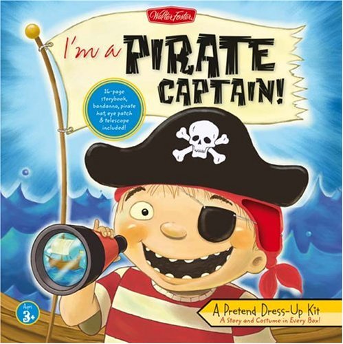 Book cover for I'm a Pirate Captain!