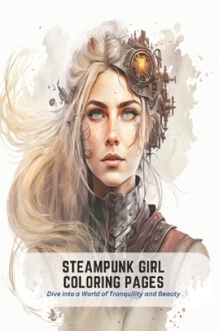 Cover of Steampunk Girl Coloring Pages