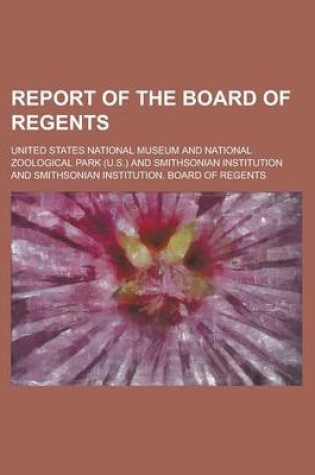 Cover of Report of the Board of Regents