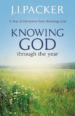 Book cover for Knowing God Through the Year