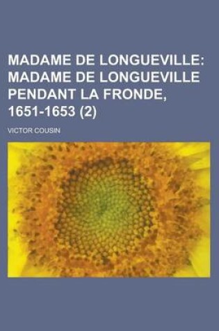 Cover of Madame de Longueville (2)