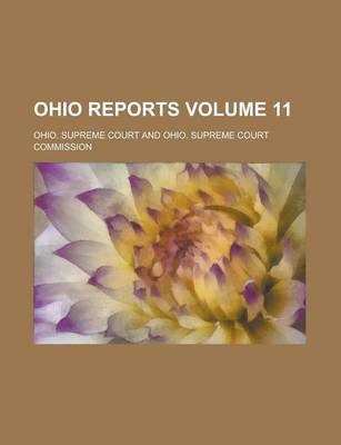 Book cover for Ohio Reports Volume 11