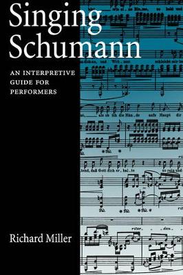 Book cover for Singing Schumann