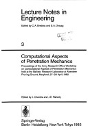 Book cover for Computational Aspects of Penetration Mechanics