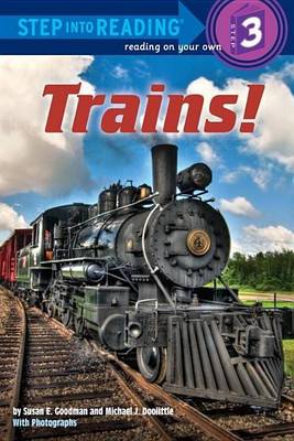 Book cover for Trains!