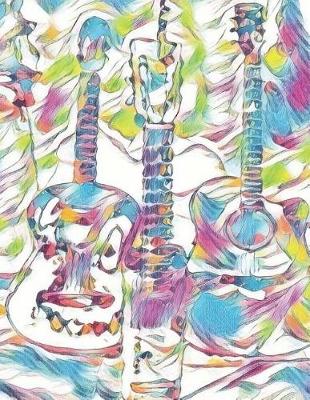 Book cover for Guitar Sheet Music - 200 PAGES - 8.5 x 11