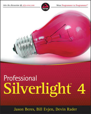 Book cover for Professional Silverlight 4