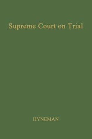 Cover of The Supreme Court on Trial.