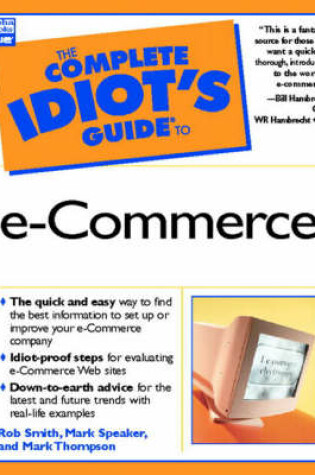 Cover of Complete Idiot's Guide to e-Commerce