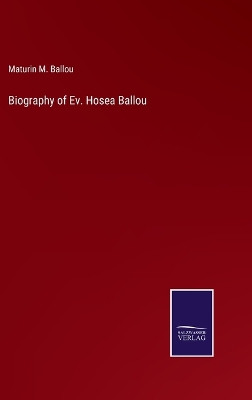 Book cover for Biography of Ev. Hosea Ballou