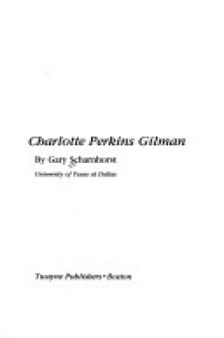 Cover of Charlotte Perkins Gilman