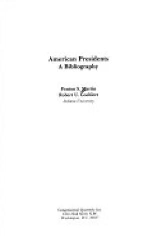 Cover of American Presidents