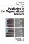 Book cover for Publishing in the Organizational Sciences