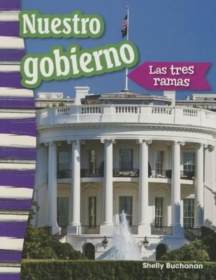 Book cover for Nuestro gobierno: Las tres ramas (Our Government: The Three Branches) (Spanish Version)