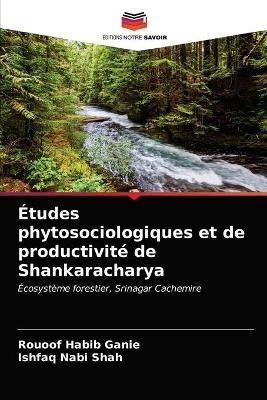 Book cover for Études phytosociologiques et de productivité de Shankaracharya