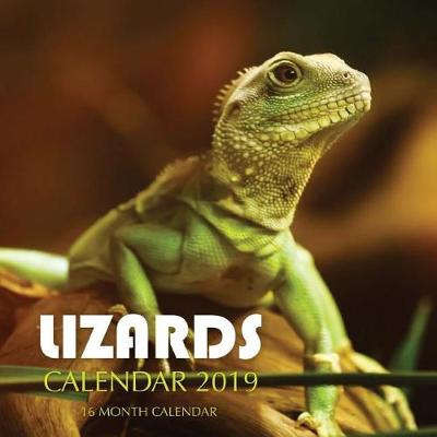 Book cover for Lizards Calendar 2019