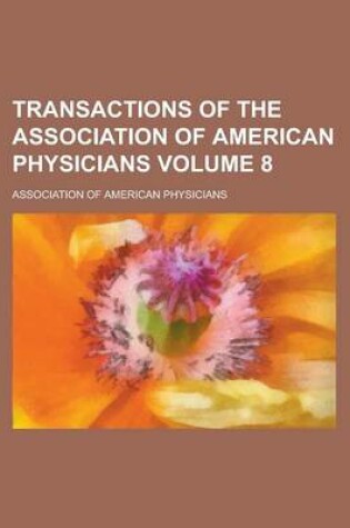 Cover of Transactions of the Association of American Physicians (8)